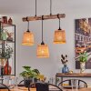 SOUNGOU Pendant Light Ecru, black, 3-light sources