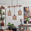 SOUNGOU Pendant Light Ecru, black, 3-light sources