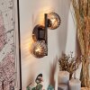 CHEHALIS Wall Light - glass Smoke-coloured, 2-light sources