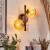 CHEHALIS Wall Light - glass Amber, 2-light sources