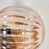 CHEHALIS Wall Light - glass Amber, 2-light sources