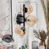 CHEHALIS Wall Light - glass Amber, 3-light sources