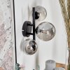 CHEHALIS Wall Light - glass Smoke-coloured, 3-light sources