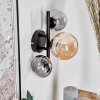 CHEHALIS Wall Light - glass Amber, clear, Smoke-coloured, 3-light sources