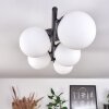 CHEHALIS Ceiling Light - glass white, 5-light sources