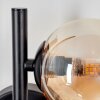 CHEHALIS Wall Light - glass Amber, Smoke-coloured, 3-light sources