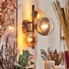 CHEHALIS Wall Light - glass Amber, clear, Smoke-coloured, 3-light sources