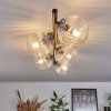 CHEHALIS Ceiling Light - glass clear, 5-light sources
