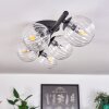 CHEHALIS Ceiling Light - glass clear, 5-light sources