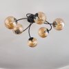 CHEHALIS Ceiling Light - glass Amber, 6-light sources