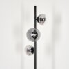 REMAISNIL Floor Lamp - glass clear, Smoke-coloured, 3-light sources