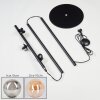 REMAISNIL Floor Lamp - glass Amber, Smoke-coloured, 3-light sources