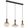 Globo ALADDIN Pendant Light black, 3-light sources