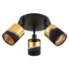 Globo OR Ceiling Light black, 3-light sources