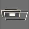 Leuchten-Direkt DOMINO Ceiling Light LED black, 1-light source