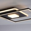 Leuchten-Direkt DOMINO Ceiling Light LED black, 1-light source