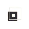 Leuchten-Direkt DOMINO Ceiling Light LED black, 1-light source