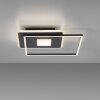 Leuchten-Direkt DOMINO Ceiling Light LED black, 1-light source