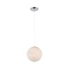 Paul-Neuhaus BOLO Pendant Light LED silver, 1-light source
