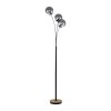 Leuchten-Direkt GREEN WIDOW Floor Lamp Ecru, black, 3-light sources