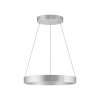Paul-Neuhaus PURE E-CLIPSE Pendant Light LED silver, 2-light sources, Remote control