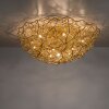 Paul-Neuhaus SAREA Ceiling Light gold, 10-light sources