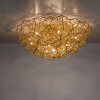 Paul-Neuhaus SAREA Ceiling Light gold, 10-light sources