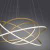Paul-Neuhaus TESSARA Pendant Light LED gold, 1-light source, Remote control