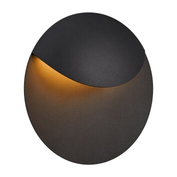Nordlux VALOPIN Outdoor Wall Light LED black, 1-light source