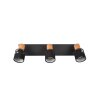 Trio NANDINI Ceiling Light black, 3-light sources