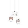 Trio KAPRUN Pendant Light chrome, 3-light sources