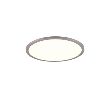 Trio YUMA Ceiling Light LED titanium, 2-light sources, Remote control, Colour changer