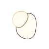 Trio RISE Ceiling Light LED black-gold, 1-light source, Remote control