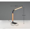 Trio NORRIS Table lamp LED black, 1-light source