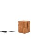 Trio TREASURE Table lamp LED Light wood, 1-light source