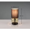 Trio ELIO Table lamp black, 1-light source
