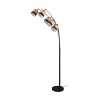 Reality BOLZANO Floor Lamp black, 5-light sources