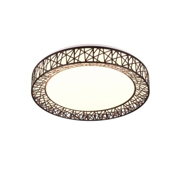 Reality CLUSTER Ceiling Light LED black, 1-light source, Remote control