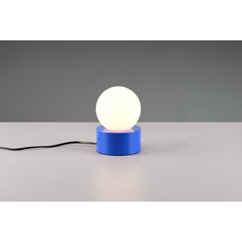 Reality COUNTESS Table lamp blue, 1-light source