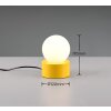 Reality COUNTESS Table lamp yellow, 1-light source