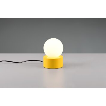 Reality COUNTESS Table lamp yellow, 1-light source