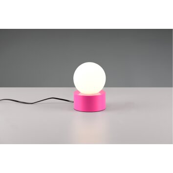 Reality COUNTESS Table lamp pink, 1-light source