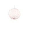 Reality FURRY Pendant Light beige, 1-light source