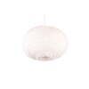 Reality FURRY Pendant Light beige, 1-light source