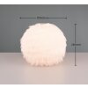 Reality FURRY Table lamp beige, 1-light source