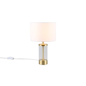 Reality GRAZIA Table lamp brass, 1-light source