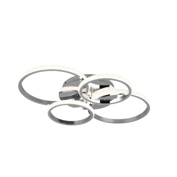 Reality CIRES Ceiling Light LED chrome, 1-light source