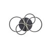 Reality CIRES Ceiling Light LED black, 1-light source