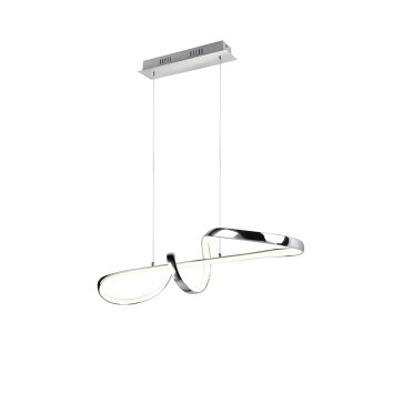 Reality PADUA Pendant Light LED chrome, 1-light source