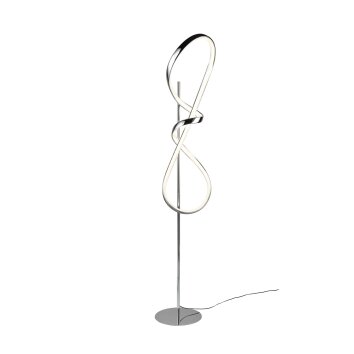 Reality PADUA Floor Lamp LED chrome, 1-light source